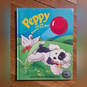 PEPPY AND THE BOUNCY RED BALL (QUALITY TIME BIG READERS) By Emmanuel George *VG*